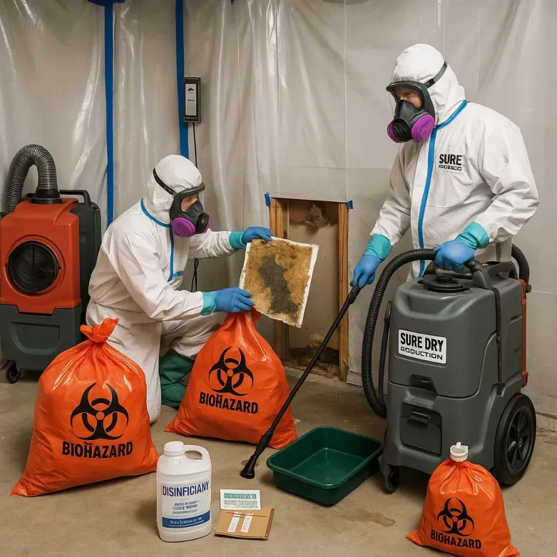 Contaminated Water Handling Protocols process in Belle Meade, TN