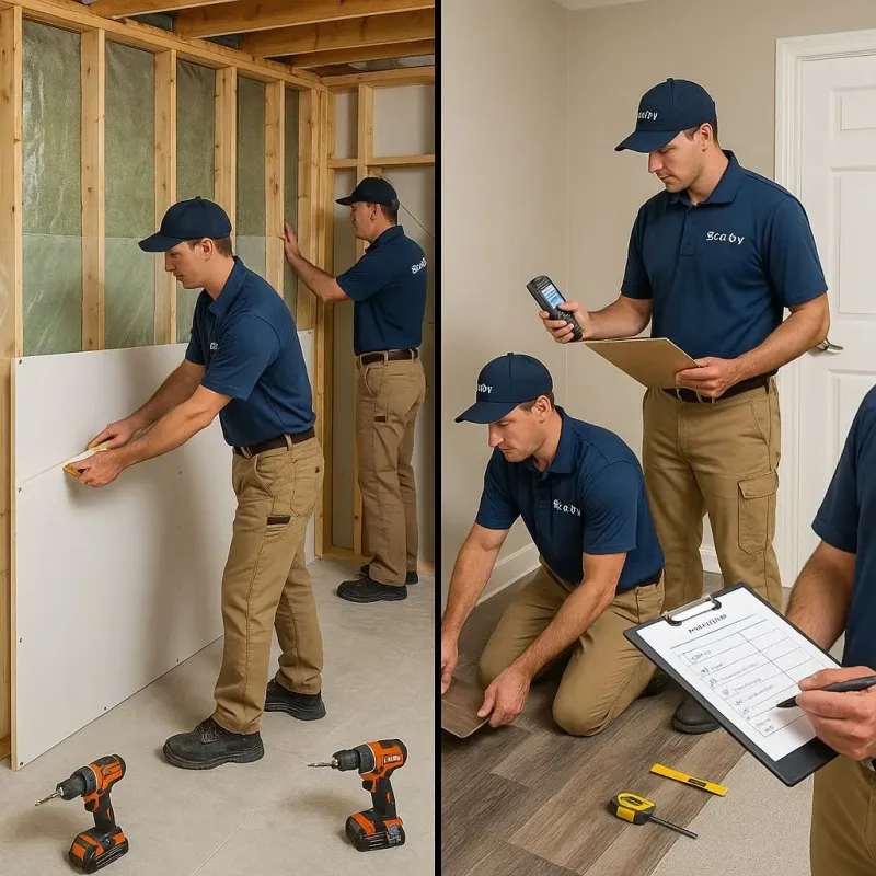Repairs and Reconstruction process in Belle Meade, TN