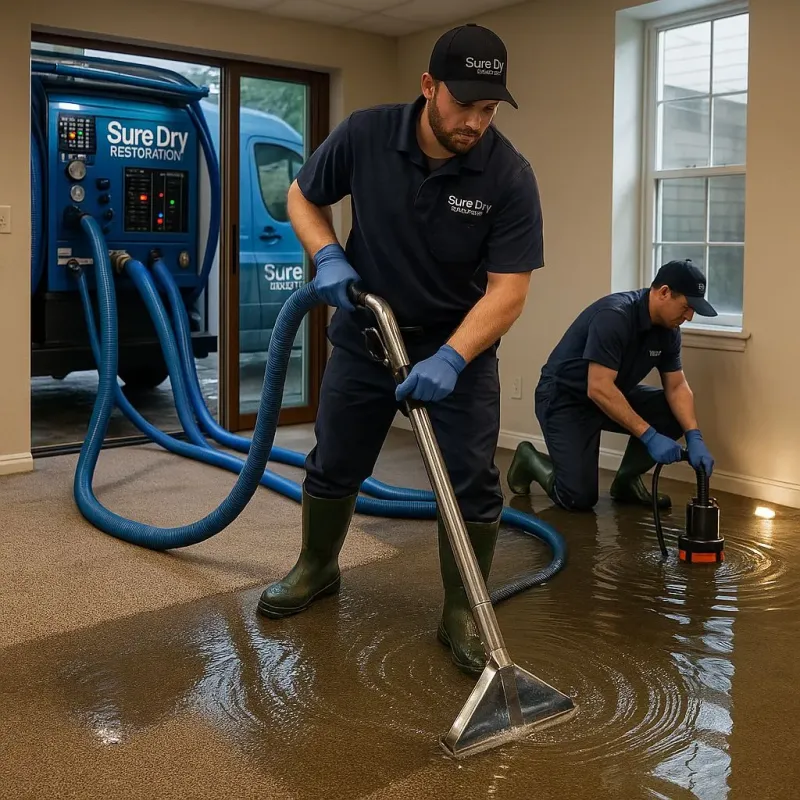 Water Extraction and Removal process in Belle Meade, TN